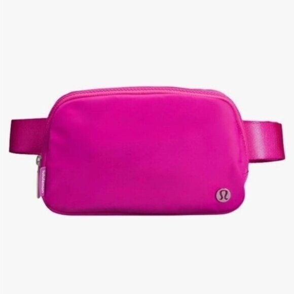 NWT Sonic Pink Lululemon Everywhere Belt bag 1L original size bright pink - Picture 6 of 9